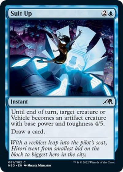Suit Up Kamigawa: Neon Dynasty Magic card