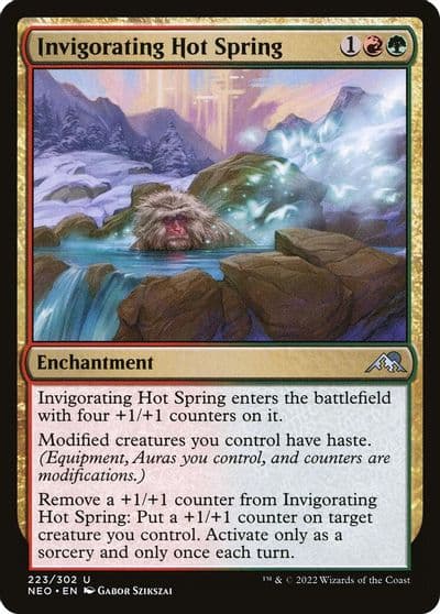 Invigorating Hot Spring Kamigawa: Neon Dynasty Magic card