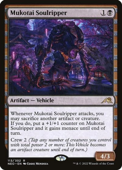 Mukotai Soulripper Kamigawa: Neon Dynasty Magic card