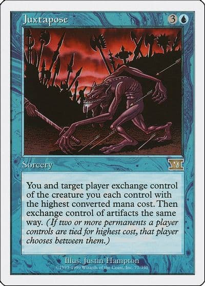 Juxtapose Classic Sixth Edition Magic card