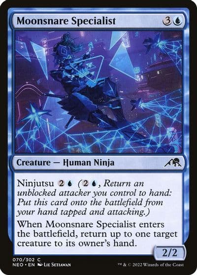 Moonsnare Specialist Kamigawa: Neon Dynasty Magic card
