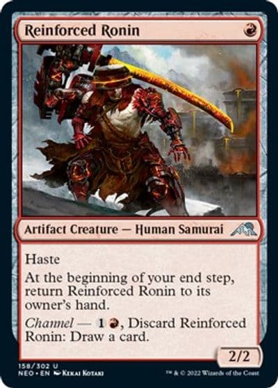 Reinforced Ronin Kamigawa: Neon Dynasty Magic card