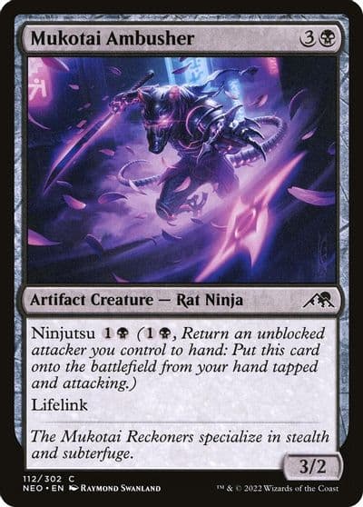 Mukotai Ambusher Kamigawa: Neon Dynasty Magic card