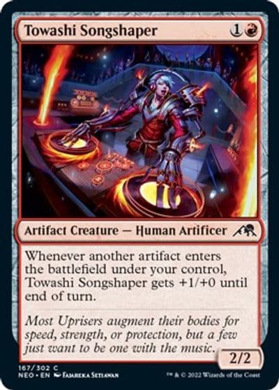Towashi Songshaper Kamigawa: Neon Dynasty Magic card