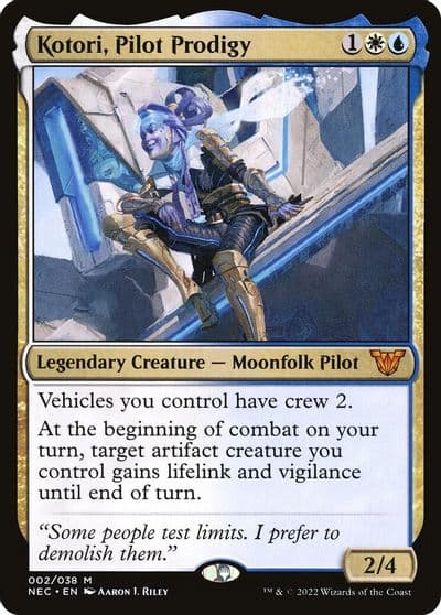 Kotori Pilot Prodigy Commander: Kamigawa: Neon Dynasty Magic card