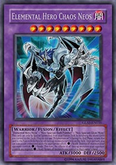 Elemental Hero Chaos Neos Gladiator's Assault Yu-Gi-Oh! card