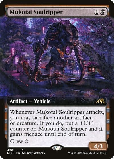 Mukotai Soulripper Extended Art Kamigawa: Neon Dynasty Magic card