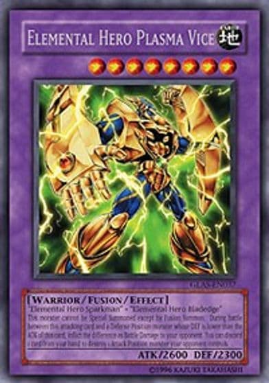 Elemental Hero Plasma Vice Gladiator's Assault Yu-Gi-Oh! card