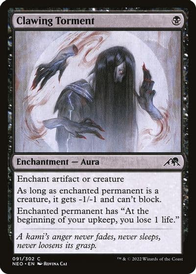 Clawing Torment Kamigawa: Neon Dynasty Magic card