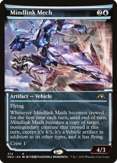 Mindlink Mech Showcase Kamigawa: Neon Dynasty Magic card