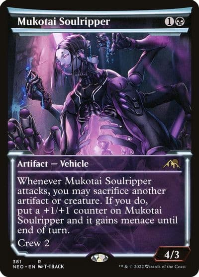 Mukotai Soulripper Showcase Kamigawa: Neon Dynasty Magic card