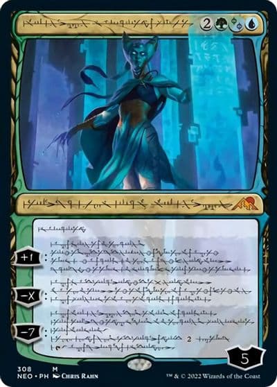 Tamiyo Compleated Sage Phyrexian Kamigawa: Neon Dynasty Magic card
