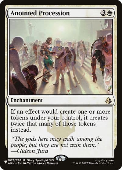 Anointed Procession The List Reprints Magic card
