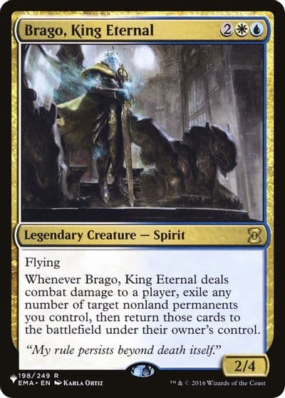 Brago King Eternal The List Reprints Magic card