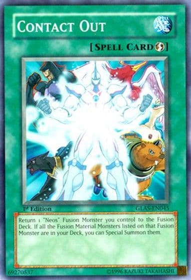 Contact Out Gladiator's Assault Yu-Gi-Oh! card