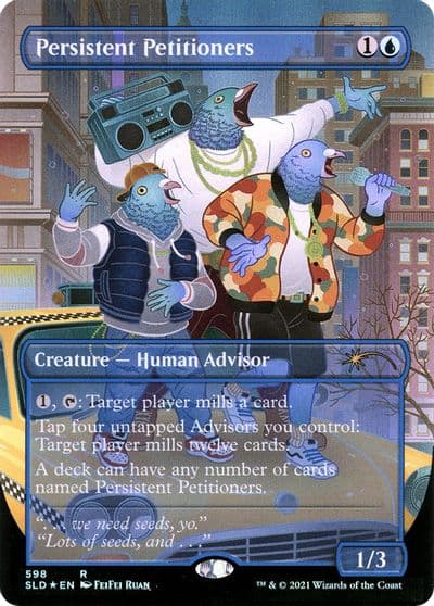 Persistent Petitioners 598 Secret Lair Drop Series Magic card