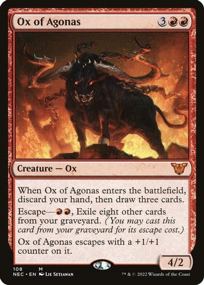Ox of Agonas Commander: Kamigawa: Neon Dynasty Magic card
