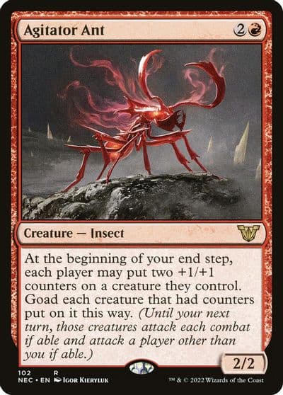 Agitator Ant Commander: Kamigawa: Neon Dynasty Magic card