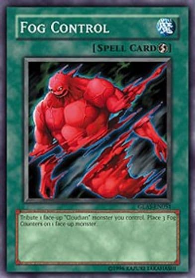 Fog Control Gladiator's Assault Yu-Gi-Oh! card