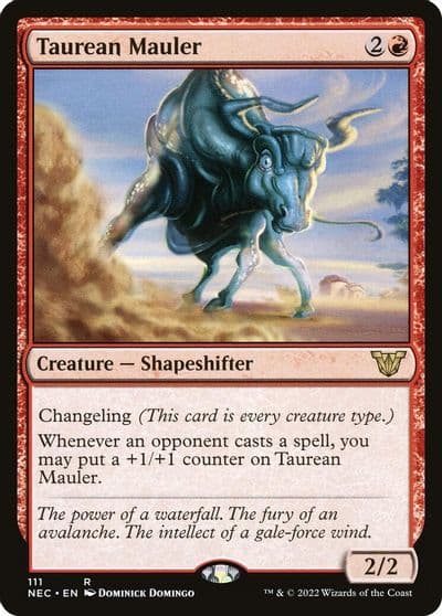 Taurean Mauler Commander: Kamigawa: Neon Dynasty Magic card
