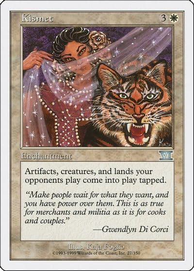 Kismet Classic Sixth Edition Magic card