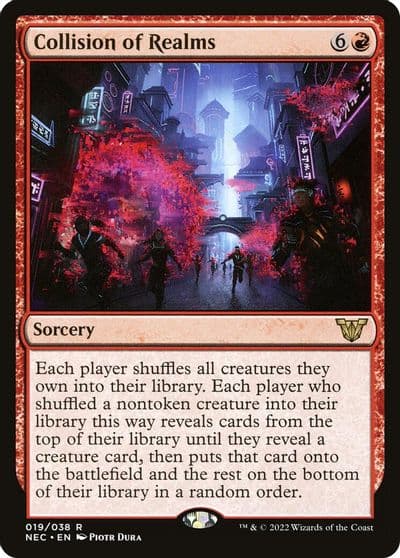 Collision of Realms Commander: Kamigawa: Neon Dynasty Magic card