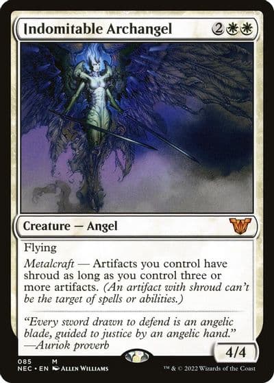 Indomitable Archangel Commander: Kamigawa: Neon Dynasty Magic card