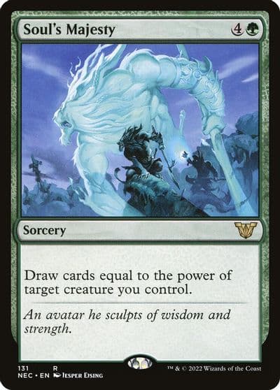 Souls Majesty Commander: Kamigawa: Neon Dynasty Magic card