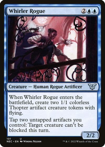 Whirler Rogue Commander: Kamigawa: Neon Dynasty Magic card