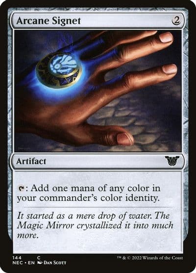 Arcane Signet Commander: Kamigawa: Neon Dynasty Magic card