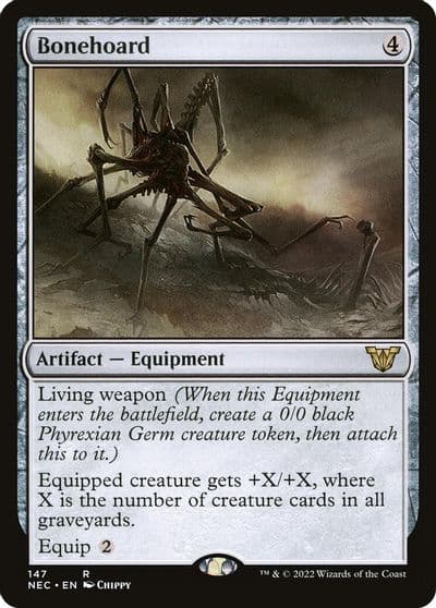 Bonehoard Commander: Kamigawa: Neon Dynasty Magic card