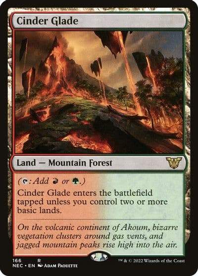 Cinder Glade Commander: Kamigawa: Neon Dynasty Magic card