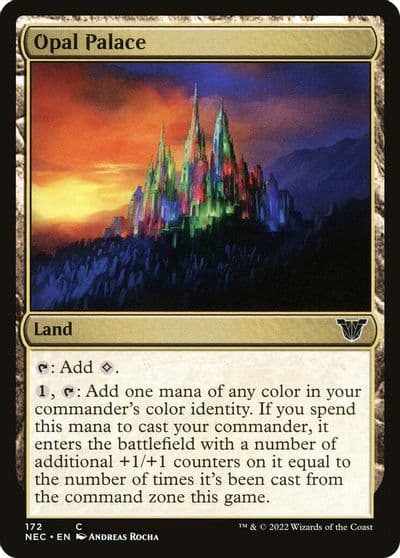 Opal Palace Commander: Kamigawa: Neon Dynasty Magic card