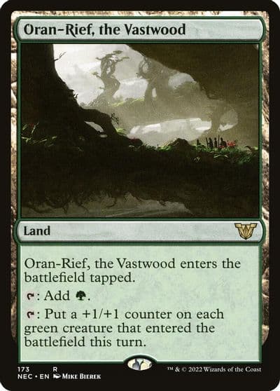 Oran Rief the Vastwood Commander: Kamigawa: Neon Dynasty Magic card