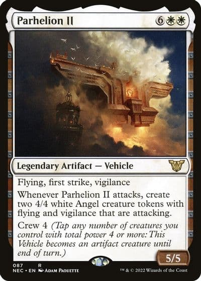 Parhelion II Commander: Kamigawa: Neon Dynasty Magic card