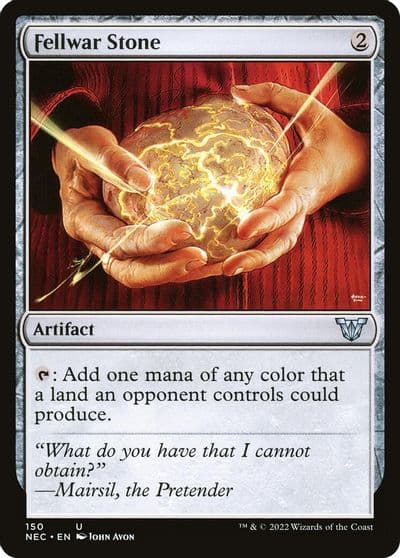 Fellwar Stone Commander: Kamigawa: Neon Dynasty Magic card