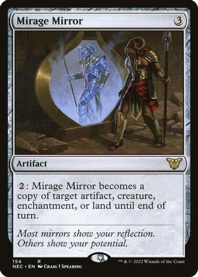 Mirage Mirror Commander: Kamigawa: Neon Dynasty Magic card