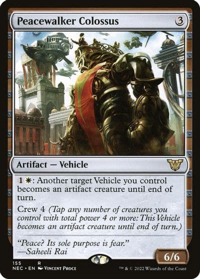 Peacewalker Colossus Commander: Kamigawa: Neon Dynasty Magic card
