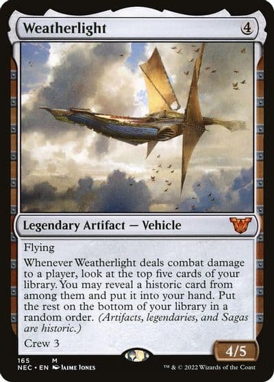 Weatherlight Commander: Kamigawa: Neon Dynasty Magic card