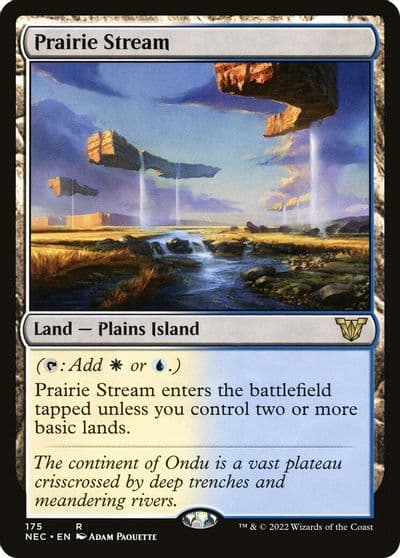 Prairie Stream Commander: Kamigawa: Neon Dynasty Magic card