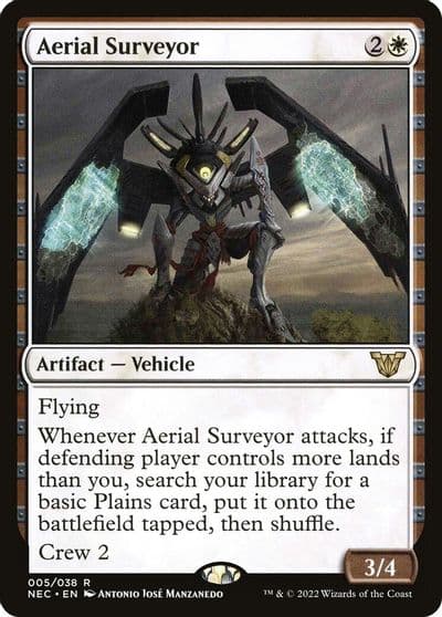 Aerial Surveyor Commander: Kamigawa: Neon Dynasty Magic card