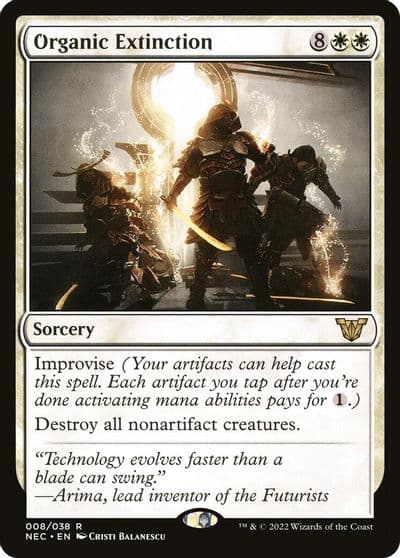 Organic Extinction Commander: Kamigawa: Neon Dynasty Magic card