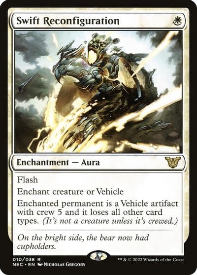 Swift Reconfiguration Commander: Kamigawa: Neon Dynasty Magic card