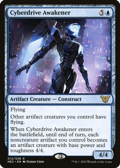 Cyberdrive Awakener Commander: Kamigawa: Neon Dynasty Magic card