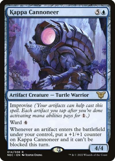 Kappa Cannoneer Commander: Kamigawa: Neon Dynasty Magic card