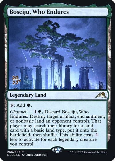 Boseiju Who Endures Prerelease Cards Magic card