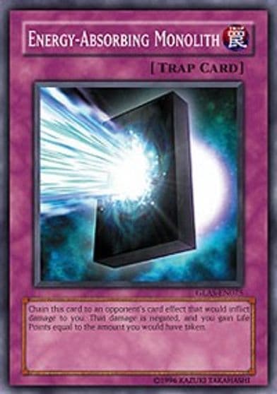 Energy Absorbing Monolith Gladiator's Assault Yu-Gi-Oh! card