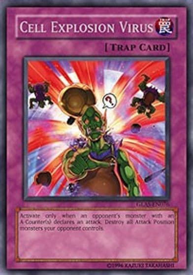 Cell Explosion Virus Gladiator's Assault Yu-Gi-Oh! card