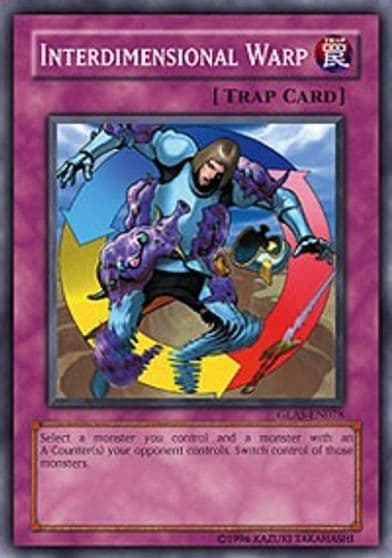 Interdimensional Warp Gladiator's Assault Yu-Gi-Oh! card