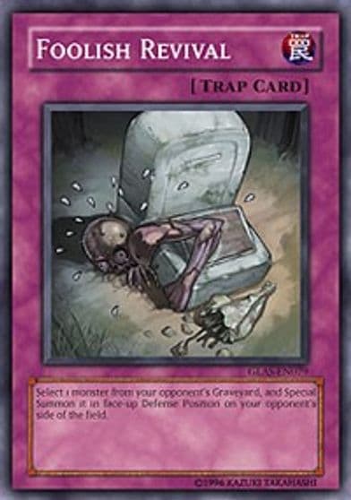Foolish Revival Gladiator's Assault Yu-Gi-Oh! card
